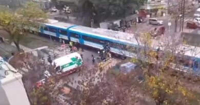 El tren Sarmiento circula con servicio limitado