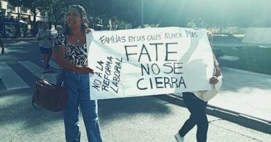 Contra el cierre, trabajadores de FATE se movilizarán hacia la Secretaría de Trabajo