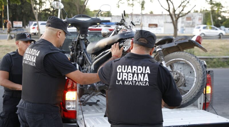 Más operativos de control: La Matanza incauta 1500 motos por semana
