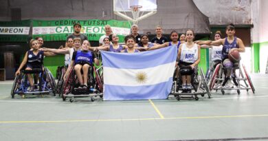 BÁSQUET EN SILLA DE RUEDAS: LAS LOBAS LOGRARON SU PRIMERA VICTORIA EN EL REPECHAJE MUNDIALISTA
