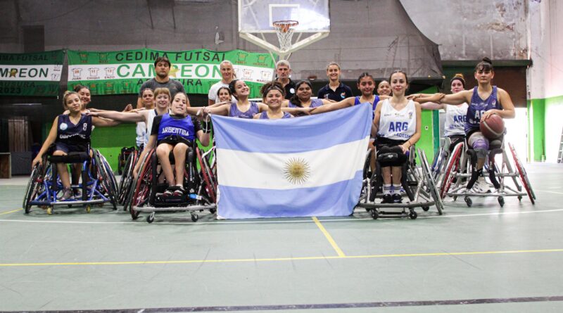 BÁSQUET EN SILLA DE RUEDAS: LAS LOBAS LOGRARON SU PRIMERA VICTORIA EN EL REPECHAJE MUNDIALISTA